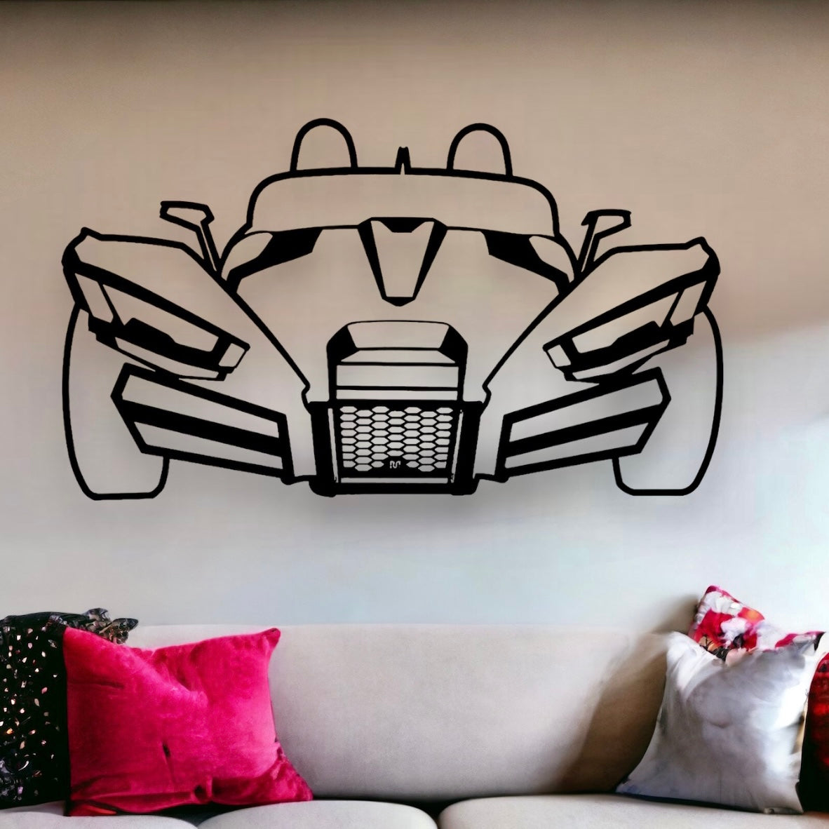 slingshot wall art, wall art, motorcycle wall art