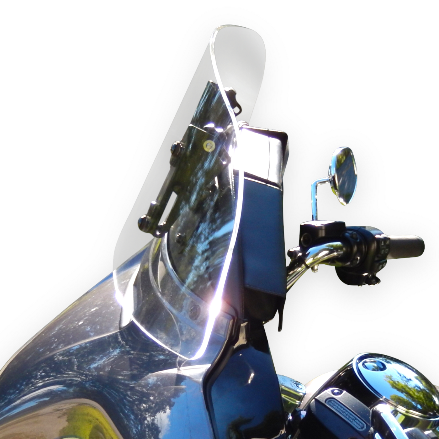 Adjustable Windshield System for Harley-Davidson Batwing Fairing FLHT/FLHX (2014 - 2023)