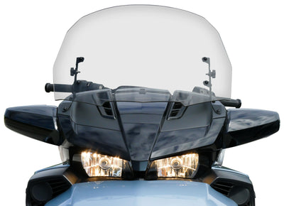 CERTIFIED PRE-OWNED - 20" Dark Grey Adjustable Windshield System for Can-Am Spyder F3-T/LTD (2016 & Up)