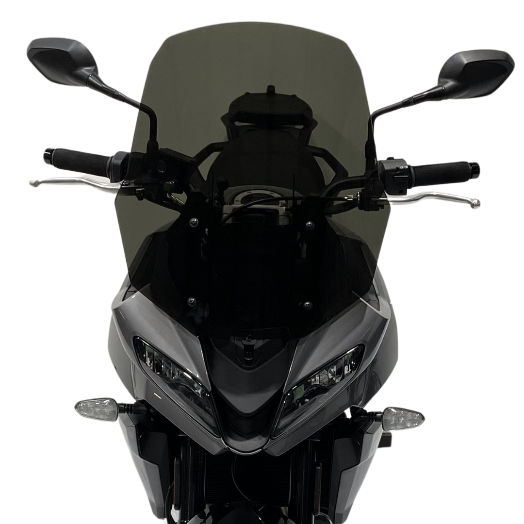 MadStad Engineering Adjustable Windshield System for Triumph Tiger Sport 660 2021 Up 22 Dark Gray