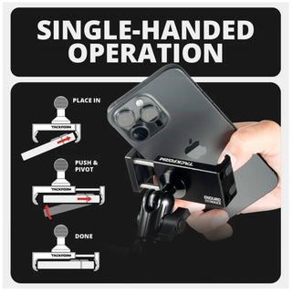 TackForm Enduro Series - Perch / Brake / Clutch Reservoir Mount - Single Ball