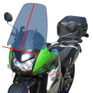 Adjustable Windshield System for KLR650 (2008 - 2018)