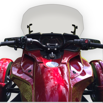Demo - 20" Clear Adjustable Windshield System for Can-Am Spyder F3-T/LTD (2016 & Up)
