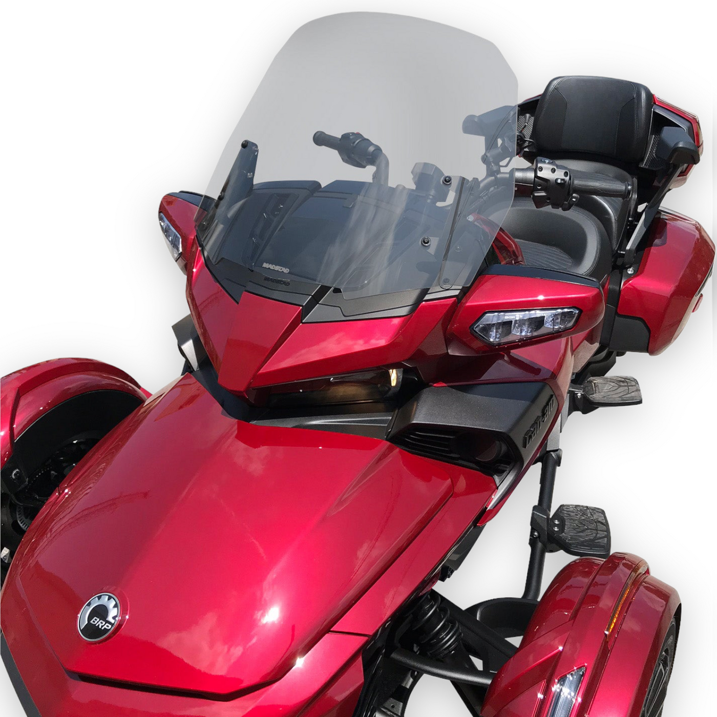 CERTIFIED PRE-OWNED - 20" Clear Adjustable Windshield System for Can-Am Spyder F3-T/LTD (2016 & Up)