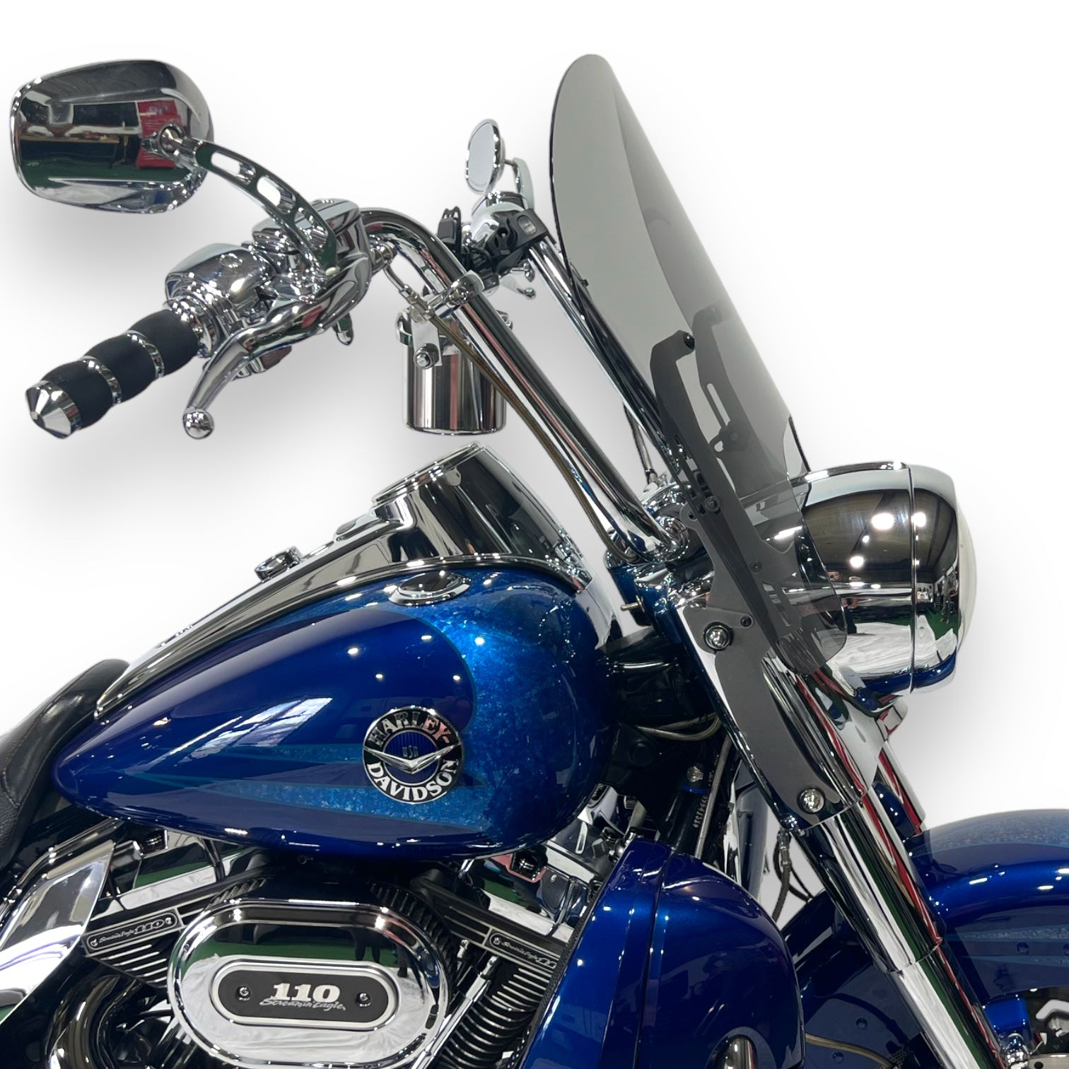 Harley road deals king special windshield