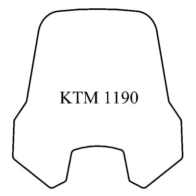 Windshield - KTM 1190 - MadStad Engineering