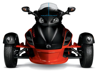 Adjustable Windshield System for Can-Am Spyder RS/GS (2007 & Up)