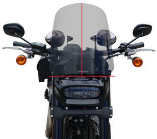 Adjustable Windshield System for Fat Bob (2018-Up)