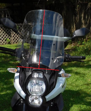 Madstad Motorcycle Adjustable Windshield System Kawasaki Versys 650