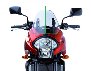 Madstad Adjustable Windshield System for Kawasaki Versys 650 (2007 - 2009)