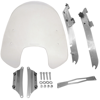 Adjustable Windshield System for Low Rider FXDL 2014-2017