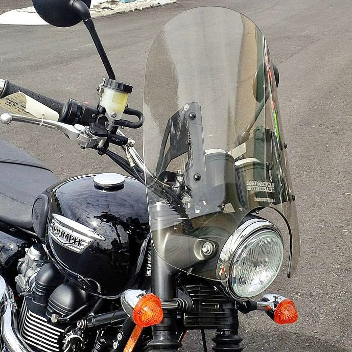 Triumph motorcycle windshield on sale