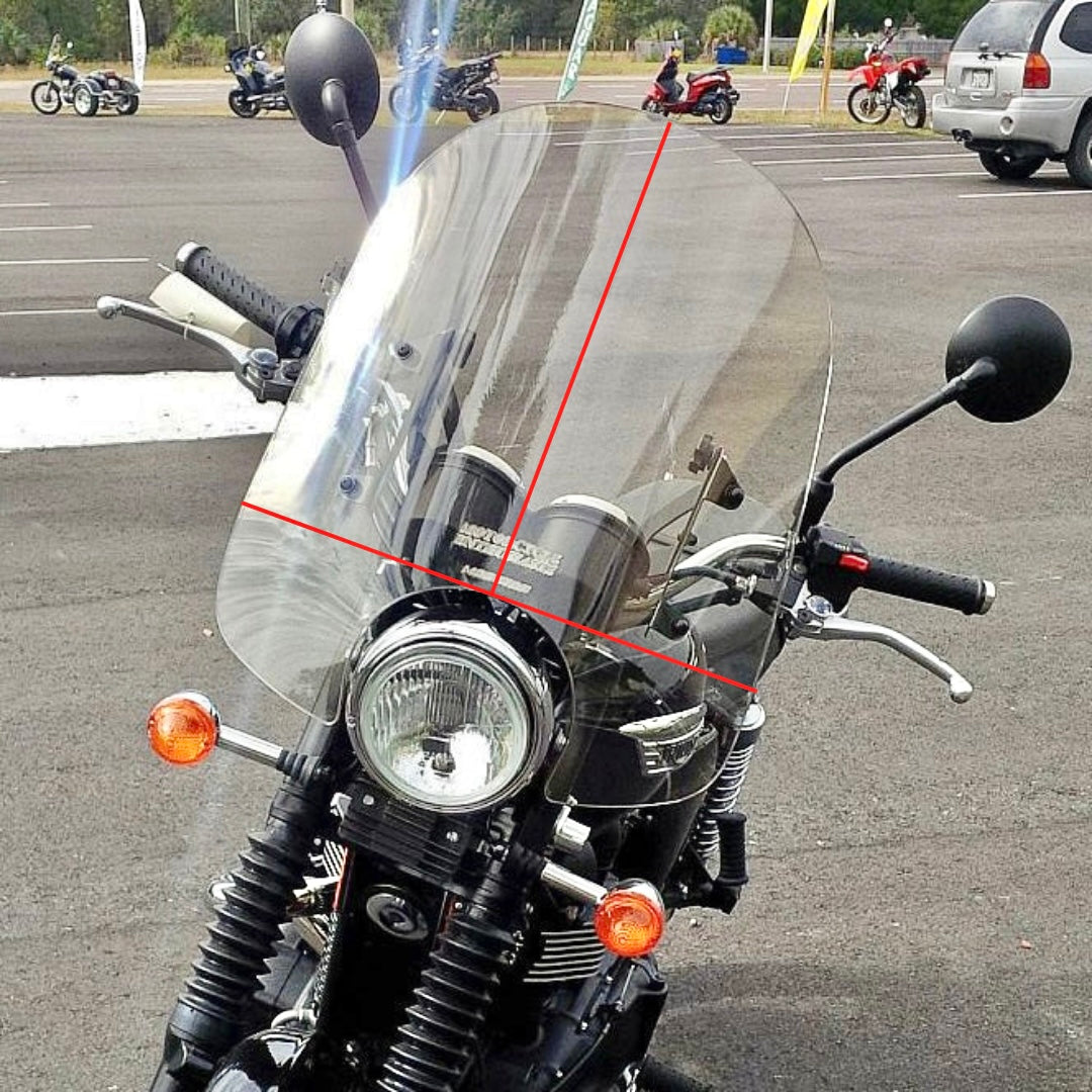 Triumph Bonneville SE Motorcycle Windshield By Madstad 2009 2015