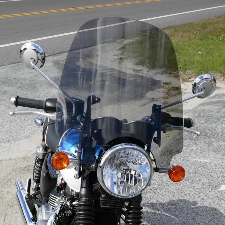 Adjustable Windshield System for Triumph Bonneville T120 2016 up