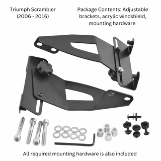 Madstad Motorsports Accessories windshield for Triumph Scrambler (2006-2016)