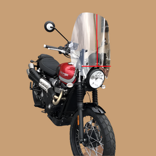 Madstad Motorsports Accessories windshield for Triumph Street Scrambler (2017)