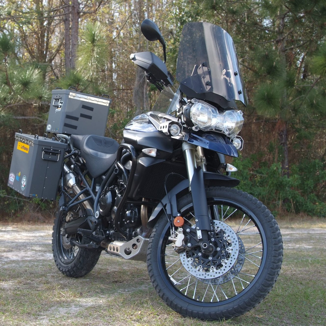 Adjustable Windshield System for Triumph Tiger 800 2011 2017