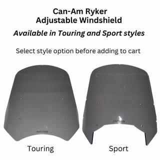 Madstad Motorsports accesories windshield for Can-Am Ryker (2018)
