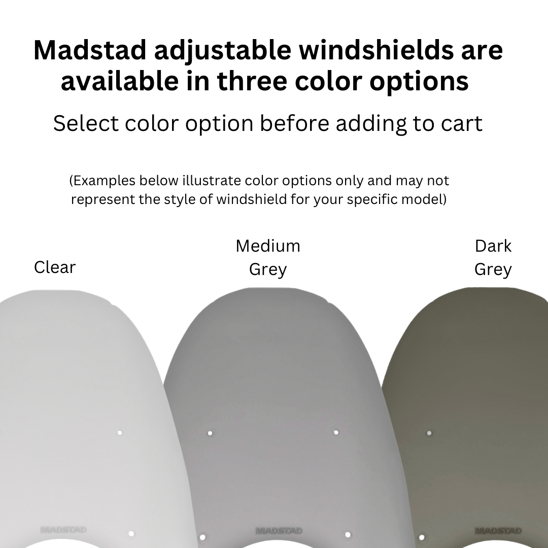 Can Am Ryker Motorcycle Windshield By Madstad 2018 UP