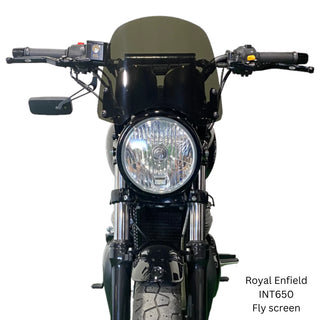 Fixed Flyscreen Add On for Royal Enfield Interceptor 650 (2018 - present)