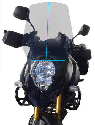 Adjustable Windshield System for Suzuki Vstrom DL1000 (2014 - 2016)