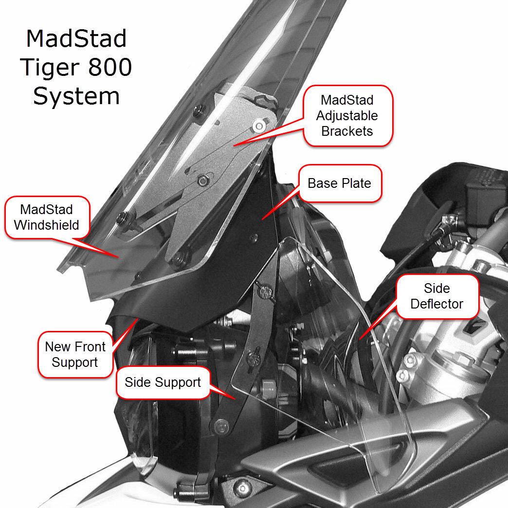 Tiger 800 (2011 - 2017) - MadStad Engineering