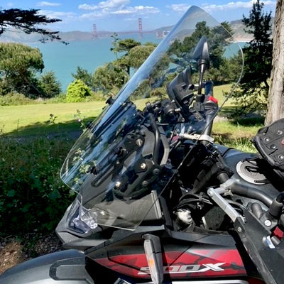Adjustable Windshield System for Honda CB500X (2019 & Up)