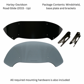 Adjustable Windshield System for Harley-Davidson Road Glide (2015 - 2023)