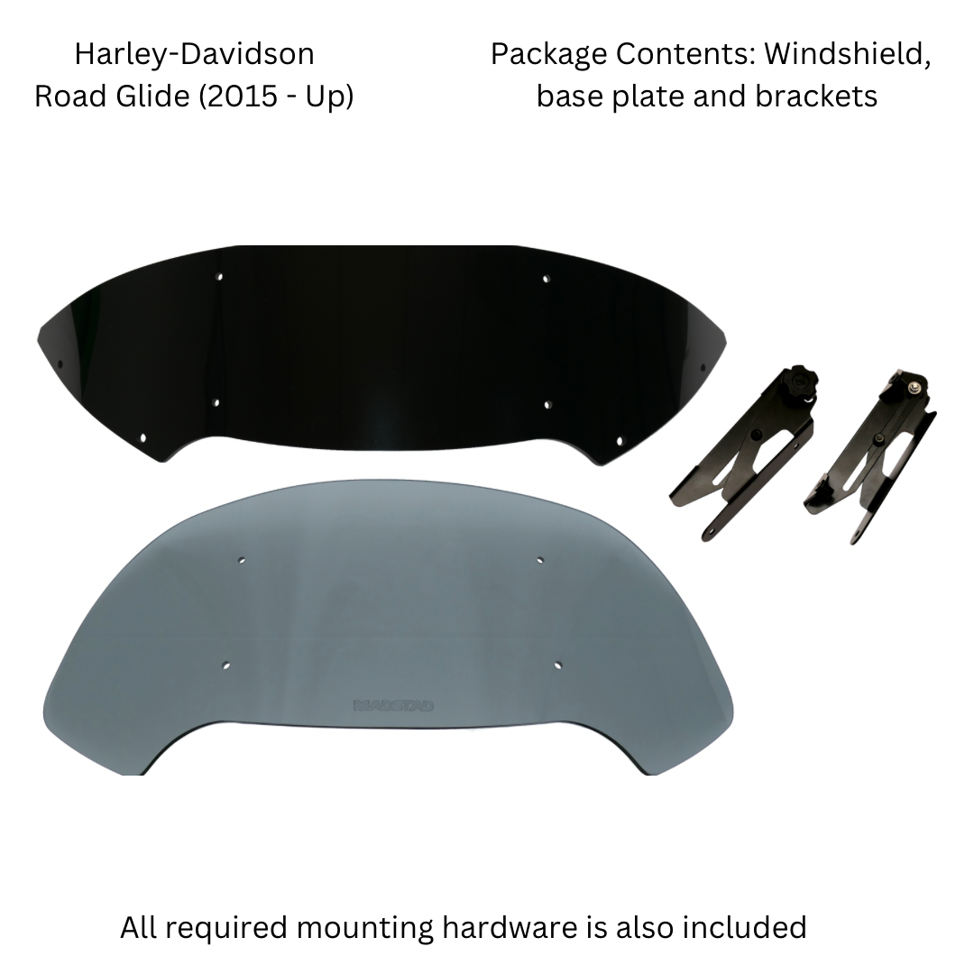 Adjustable Windshield System for Harley-Davidson Road Glide (2015 - Up)
