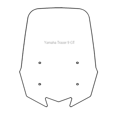 Windshield ONLY - Replacement Windshield for Madstad System for Yamaha Tracer 9 GT (2021 - up)
