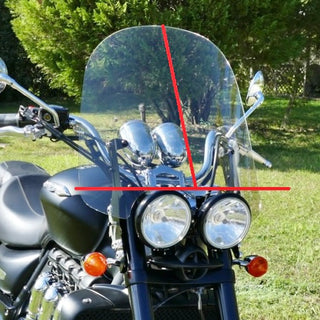 Adjustable Windshield System for Triumph Rocket III (2004 - 2019)