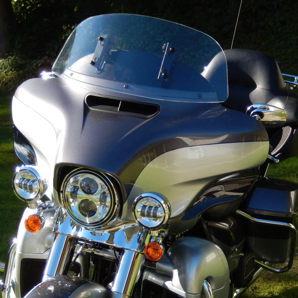 Adjustable Windshield System for Harley-Davidson Batwing Fairing FLHT/FLHX (2014 & Up)