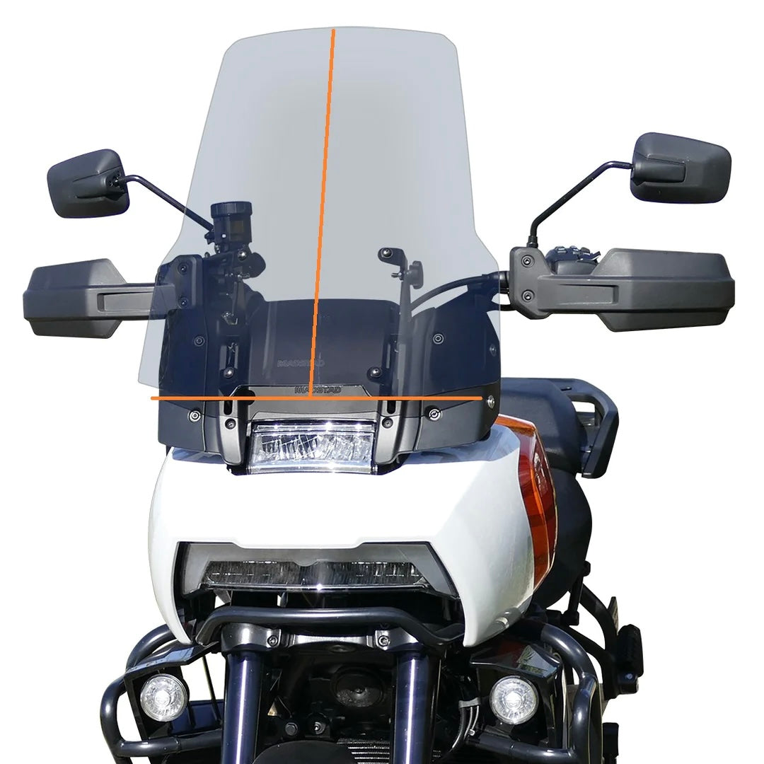 Adjustable Windshield System for Harley-Davidson Pan America (2021 & Up)