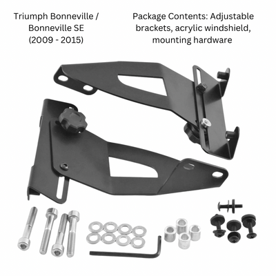Adjustable Windshield System for Triumph Bonneville / Bonneville SE (2009 - 2015)