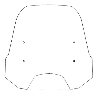 Windshield ONLY - Replacement Windshield for Madstad System for Suzuki Vstrom 650 (2017 - 2020) / 1000 (2017 - 2019)