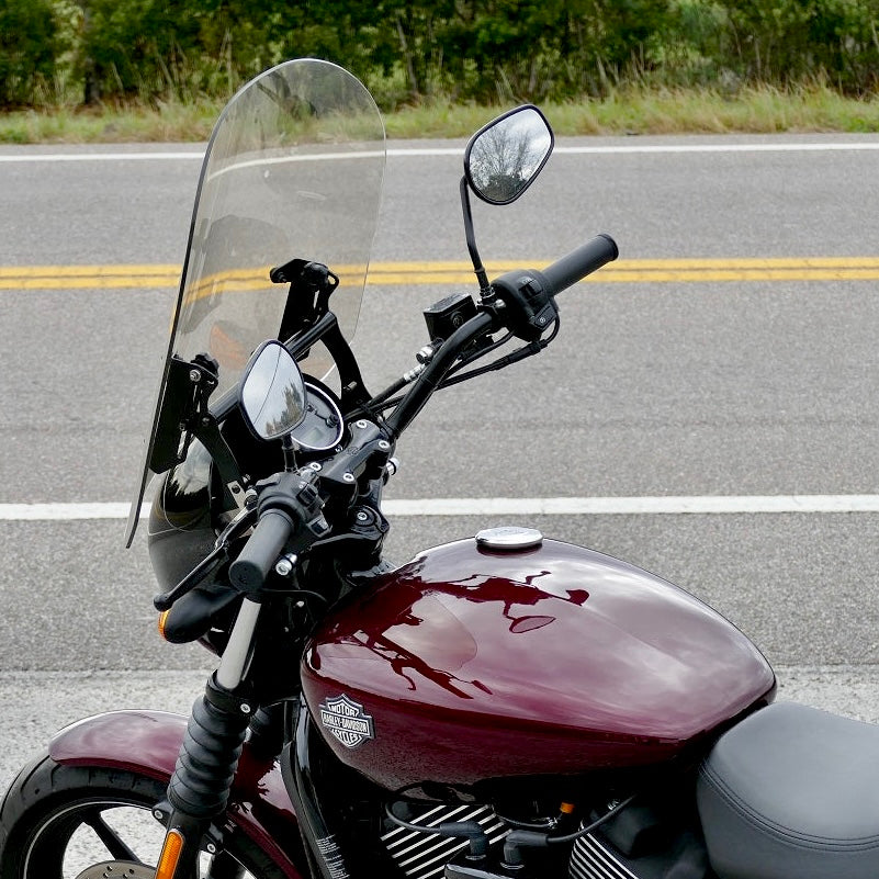 Adjustable Windshield System for Harley-Davidson Street 500 / 750
