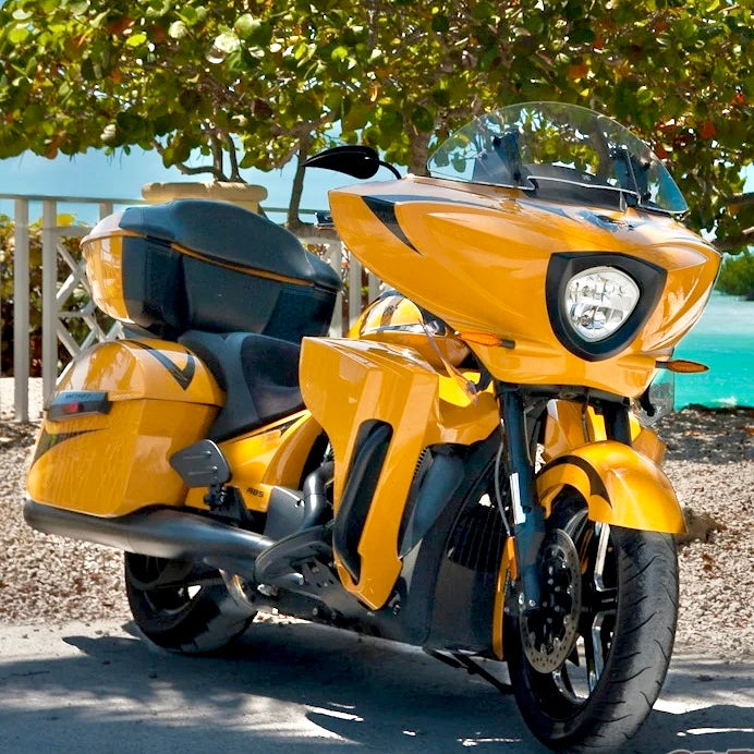 Adjustable Windshield System for Victory Cross Country (2010 - Up)