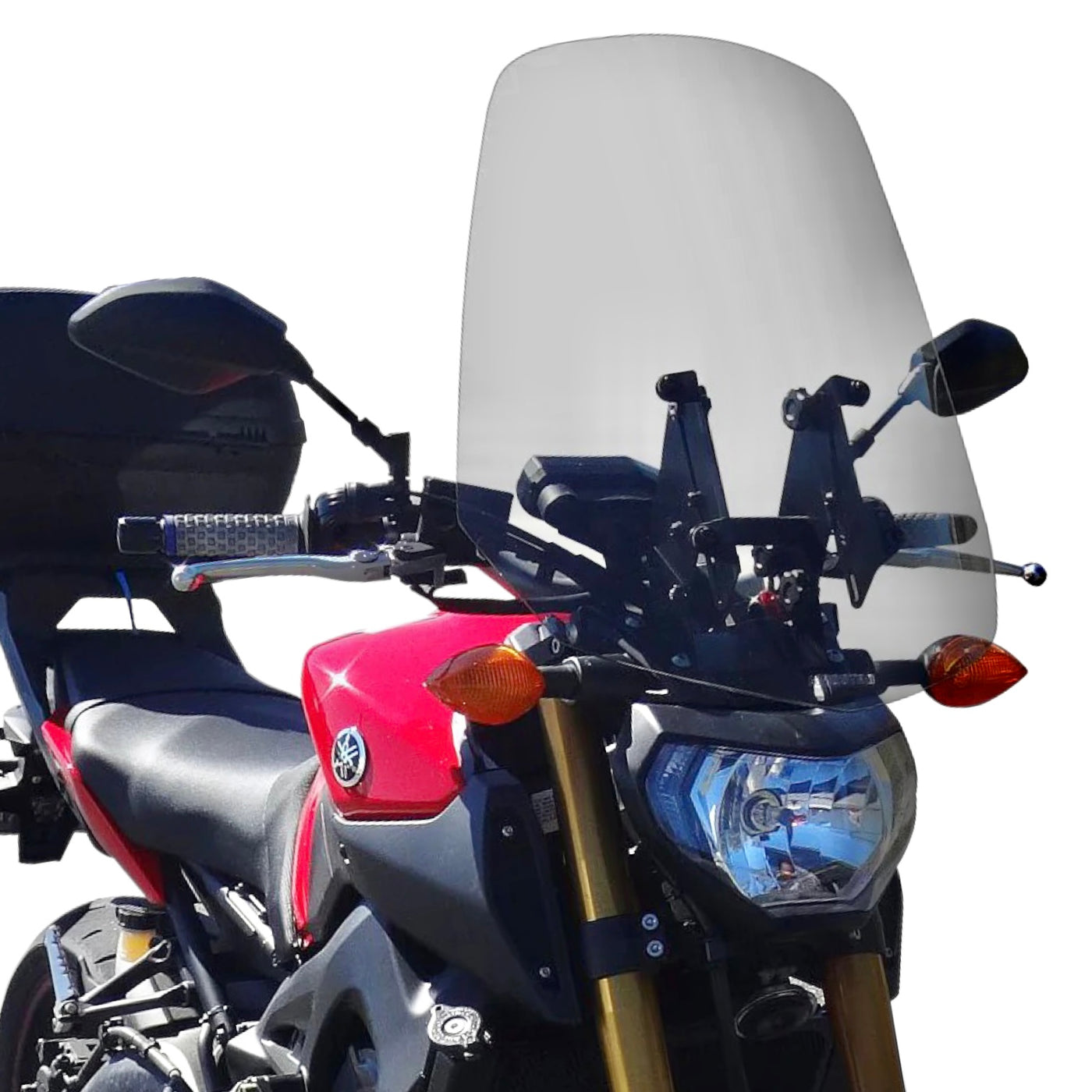 Adjustable Windshield System for Yamaha FZ-09/MT-09 (2013 - 2016)