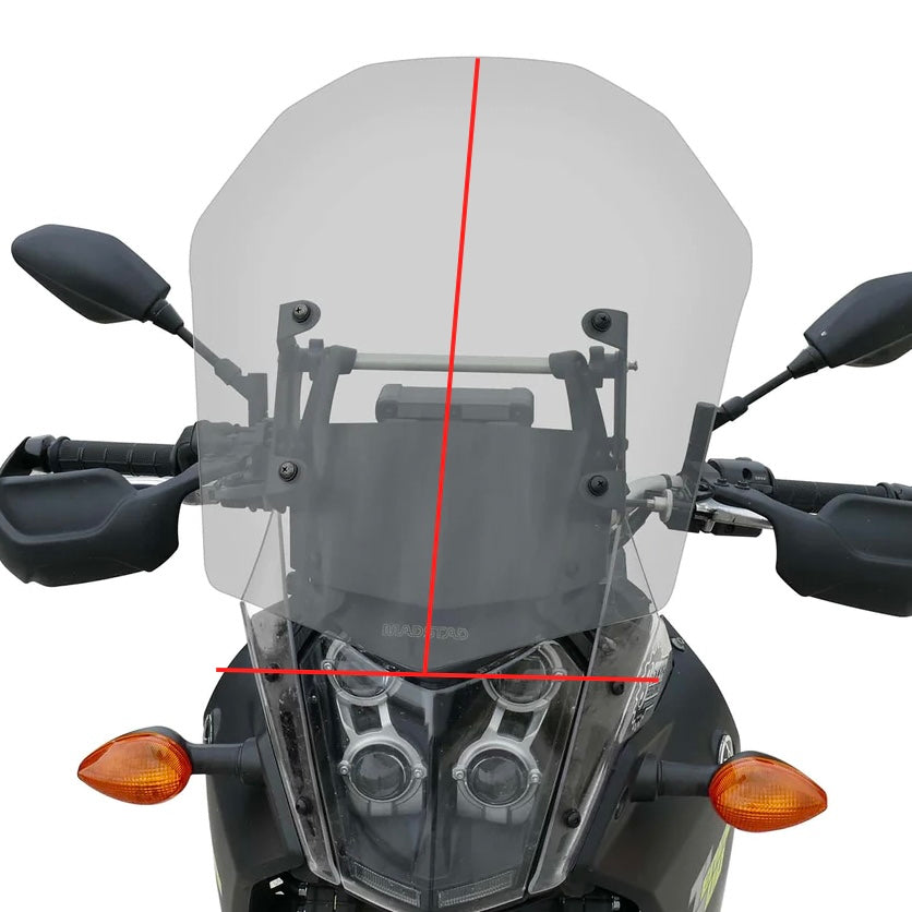 Windshield ONLY - Replacement Windshield for Madstad System for Madstad Yamaha Tenere 700