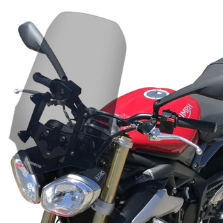 Adjustable Windshield System for Triumph Street Triple (2012-2016)