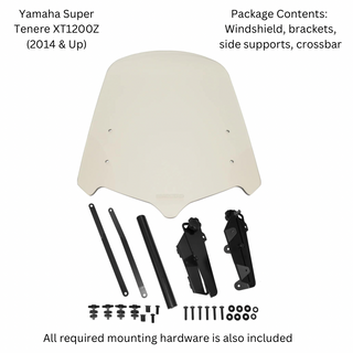 Adjustable Windshield System for Yamaha Super Tenere XT1200Z (2014 & Up)