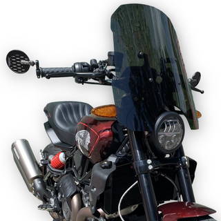 Madstad Quick-Release Adjustable Windshield System for Indian FTR1200 (2019 & Up) 