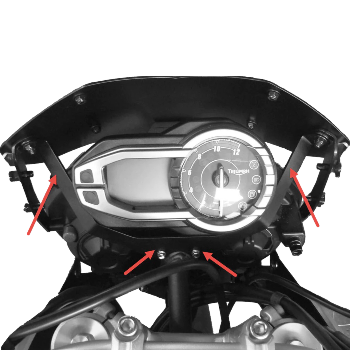 Rear Support Upgrade Kit for Tiger 800 (2011 - 2017)