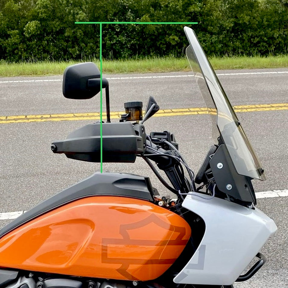 Windshield ONLY - Replacement Windshield for Madstad System for Harley-Davidson Pan America (2020 - Up)