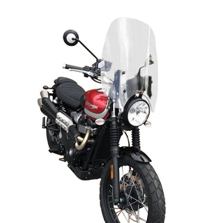 Adjustable Windshield System for Triumph Street Scrambler (2017 & up)