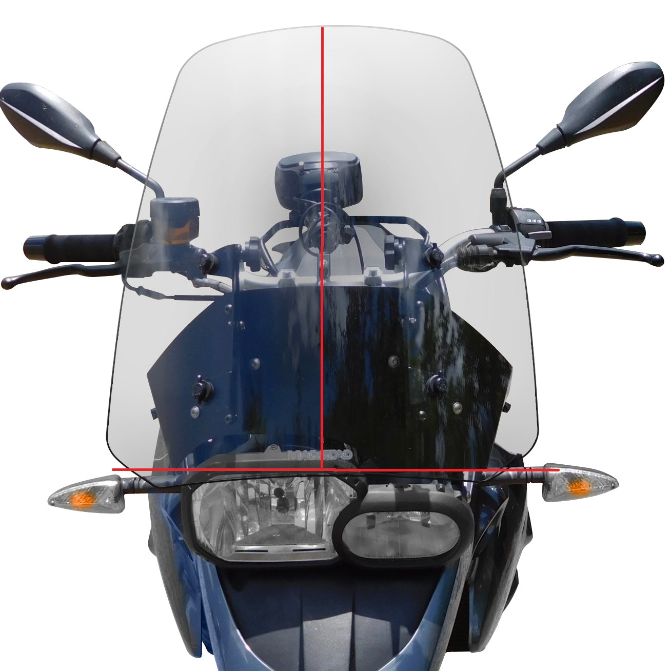 Madstad Products Adjustable Windshield System for BMW F700GS