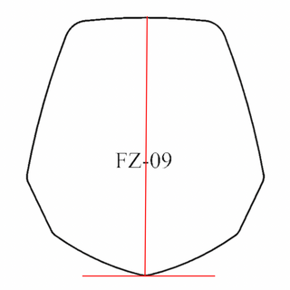 Windshield ONLY - Replacement Windshield for Madstad System for Yamaha FZ-09