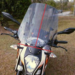 Windshield ONLY - Replacement Windshield for Madstad System for KTM 390 Duke & 690 Enduro